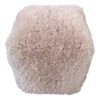 Sammy Shag Pouf, Pink