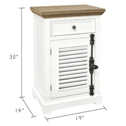 Sharon White Accent Cabinet -Accent Aura Furniture Store sharon white accent cabinet 3