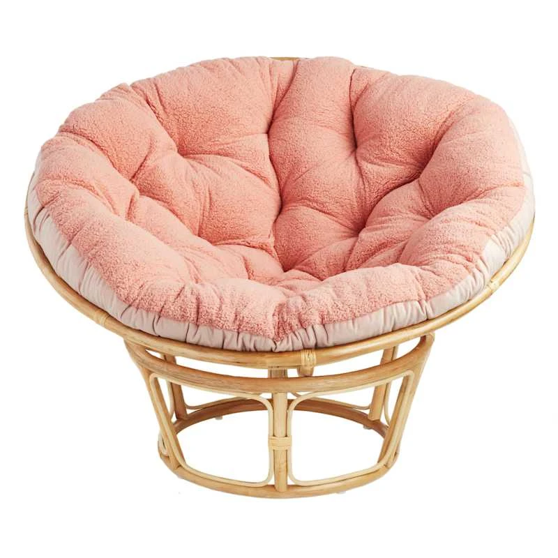 Sherpa Papasan, Peach 1 Sherpa Papasan, Peach