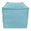 Sherpa Pouf, Sky Blue