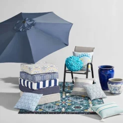 Stackable Grey Sling Patio Chair -Accent Aura Furniture Store stackable grey sling patio chair 7