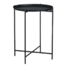 Tate Tray Side Table, Black
