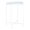 Tate Tray Side Table, White