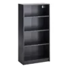 Theo Black Wooden Bookshelf