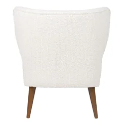 Tracey Boyd Beckett Boucle Accent Slipper Chair -Accent Aura Furniture Store tracey boyd beckett boucle accent slipper chair 2
