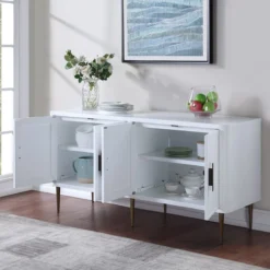 Tracey Boyd Ribbera Buffet Cabinet -Accent Aura Furniture Store tracey boyd ribbera buffet cabinet 5