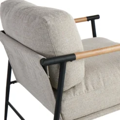 Ty Pennington Cruz Metal Armchair -Accent Aura Furniture Store ty pennington cruz metal armchair 3