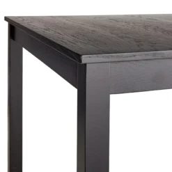 Uptown 5-Piece Dining Set, Black -Accent Aura Furniture Store uptown 5 piece dining set black 2